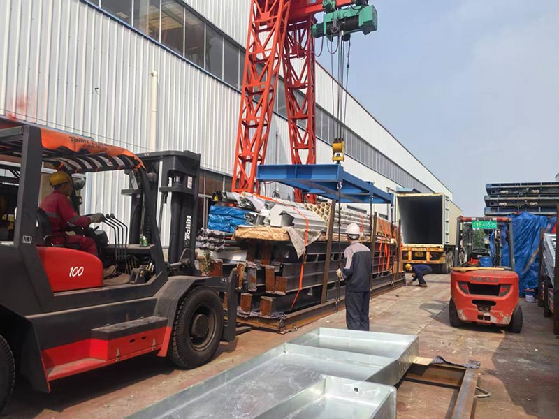 Сталеві конструкції Гайани успішно відправлені, що полегшує нові закордонні будівельні подорожі